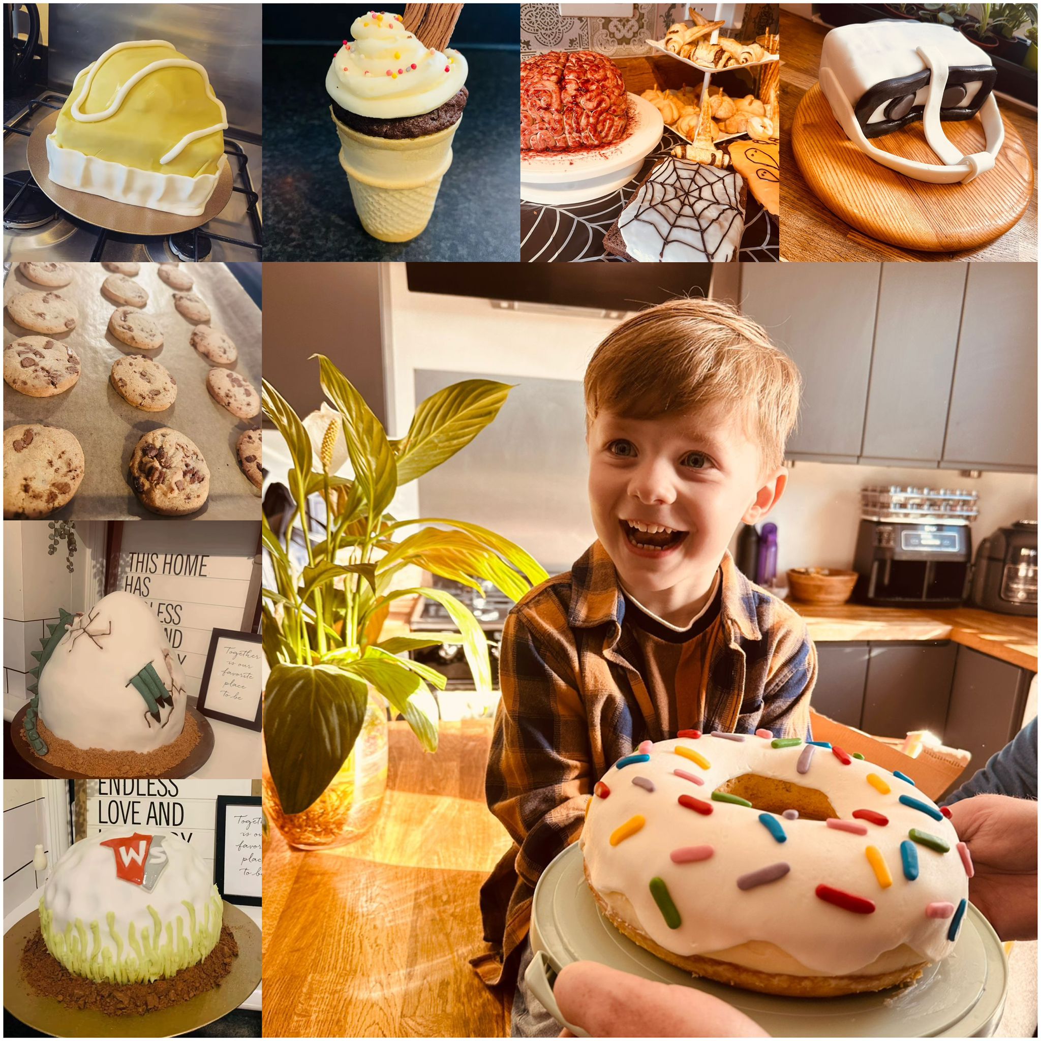 Children's themed birthday cake